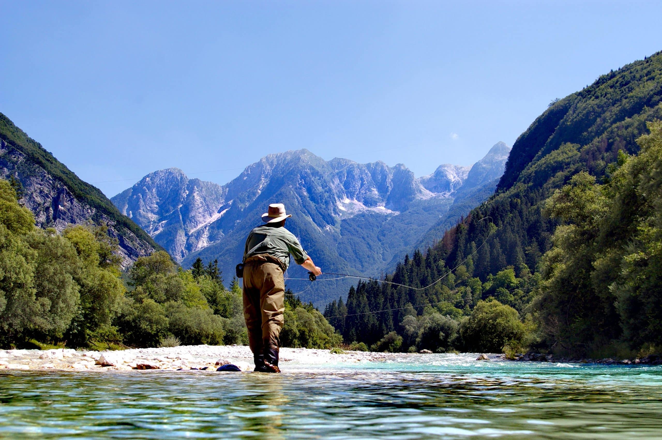 Slovenia fly fishing