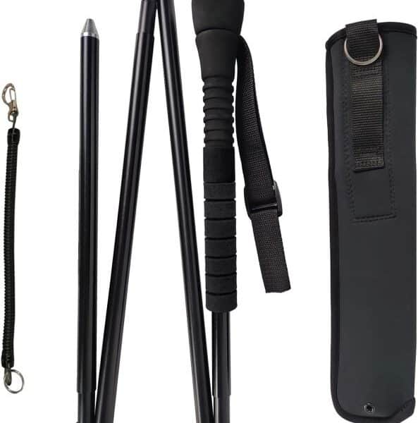 Bâton de wading à déploiement automatique