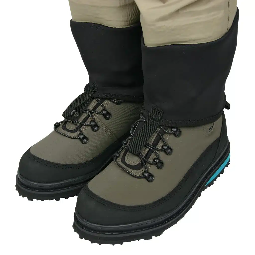 Pantalon de pêche respirant avec chausson 3 couches