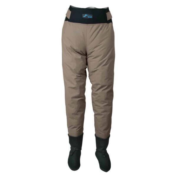 Breathable fishing pants with 3 layer liner