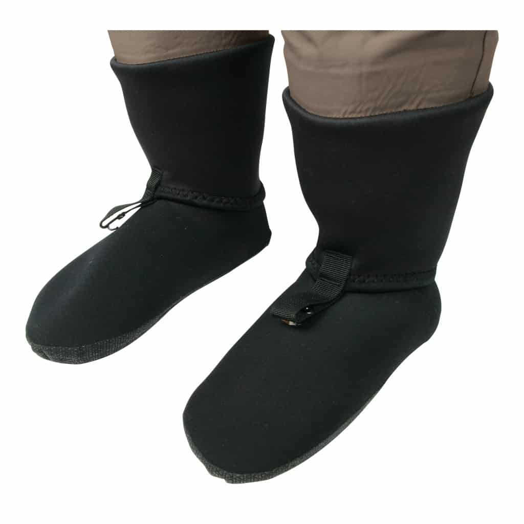 Pantalon de pêche wading étanche et respirant chaussons néoprène - TW 900  BR-S pour les clubs et collectivités