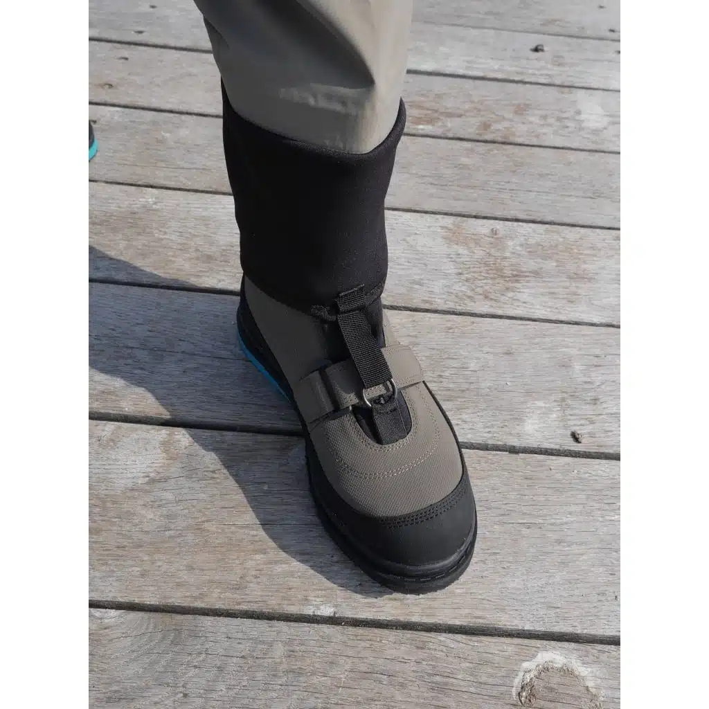 Pantalon de pêche respirant avec chausson 3 couches