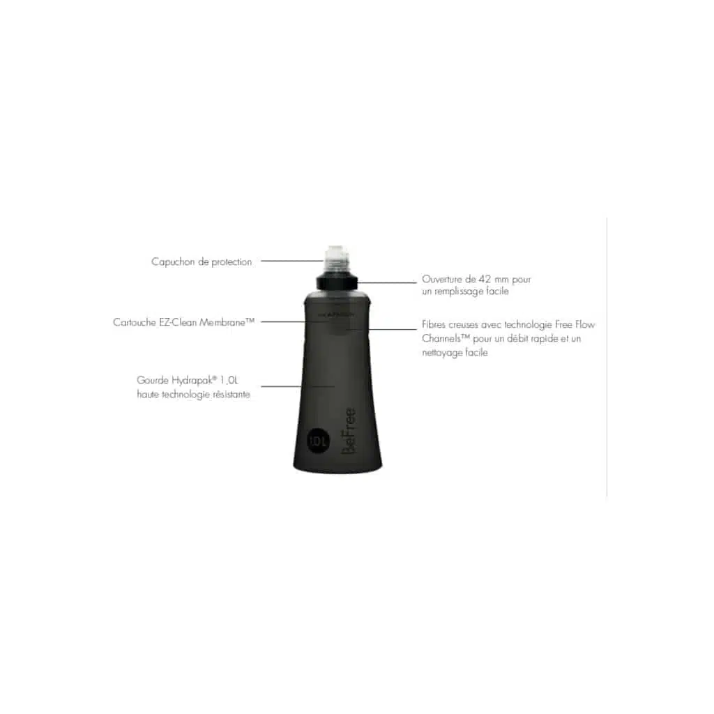 Gourde filtrante souple KATADYN 1L
