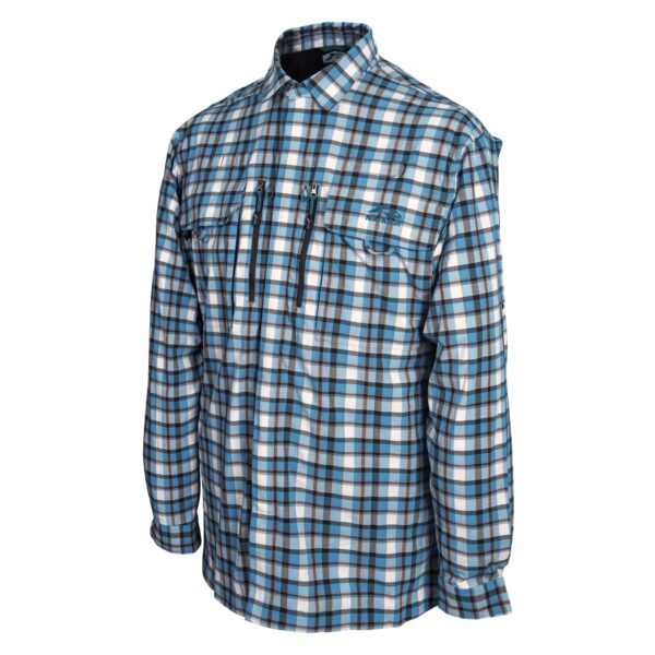 4-pocket check shirt