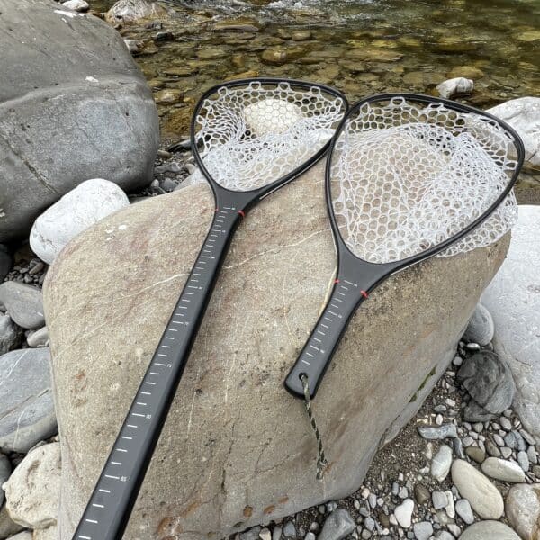 Epuisette light en fibre de carbone