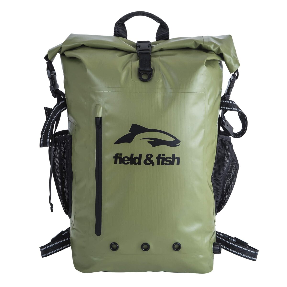 40L waterproof backpack with front closure