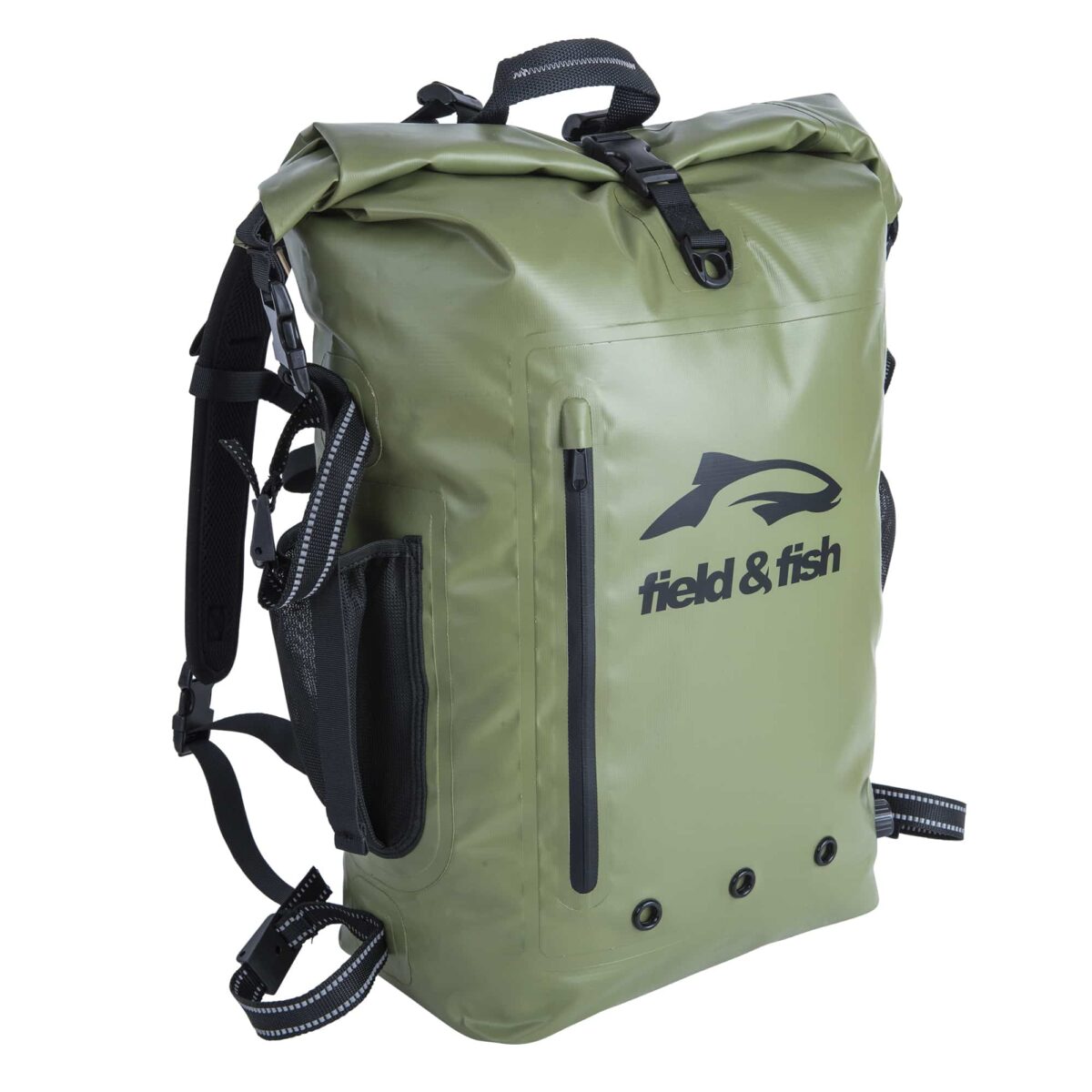 wasserdichter Rucksack 40L face gefaltet 2