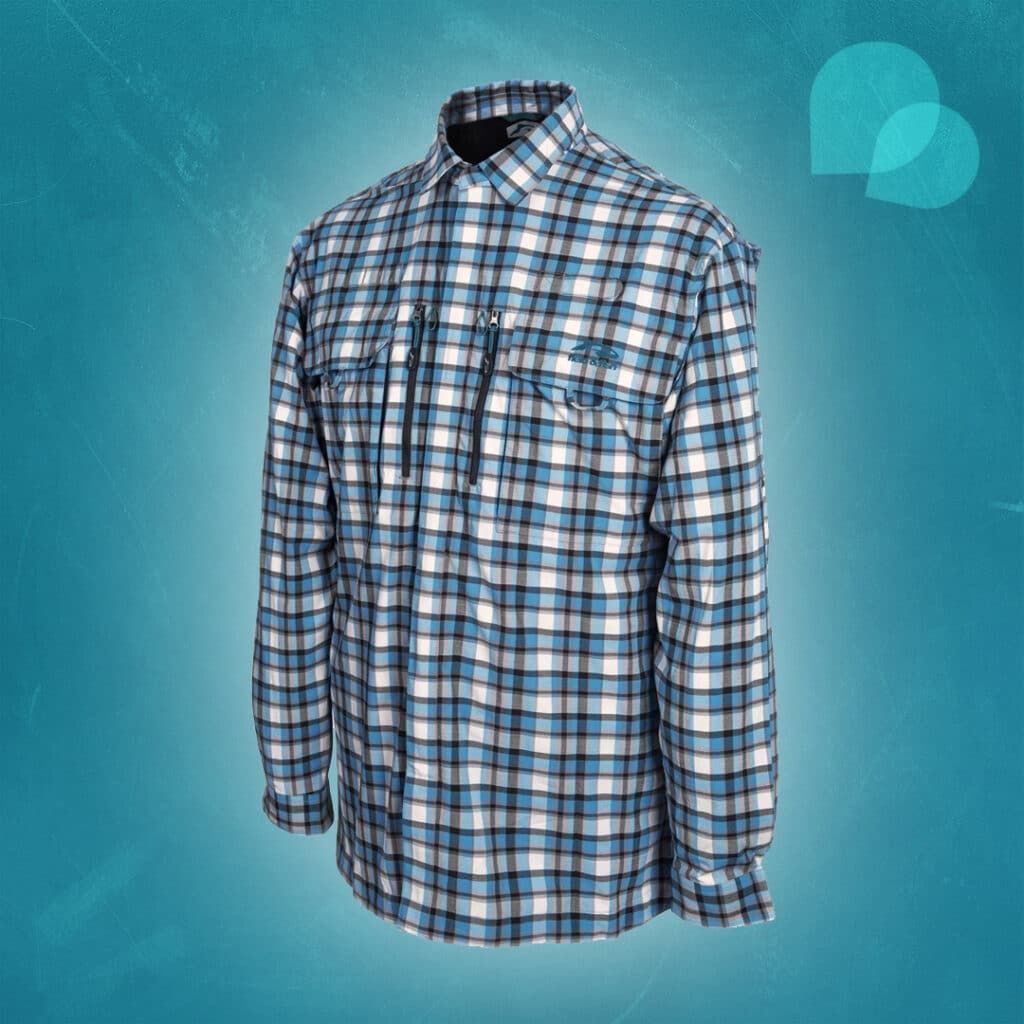 chemise de pêche
