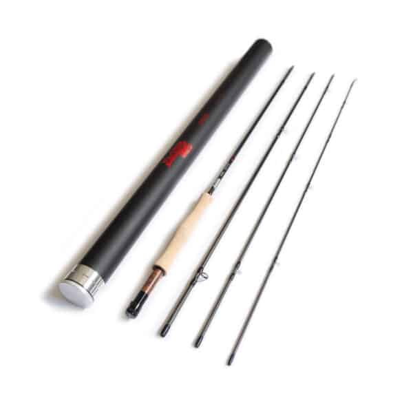 Canne à mouche Red Truck Diesel 9 pieds soie de 4