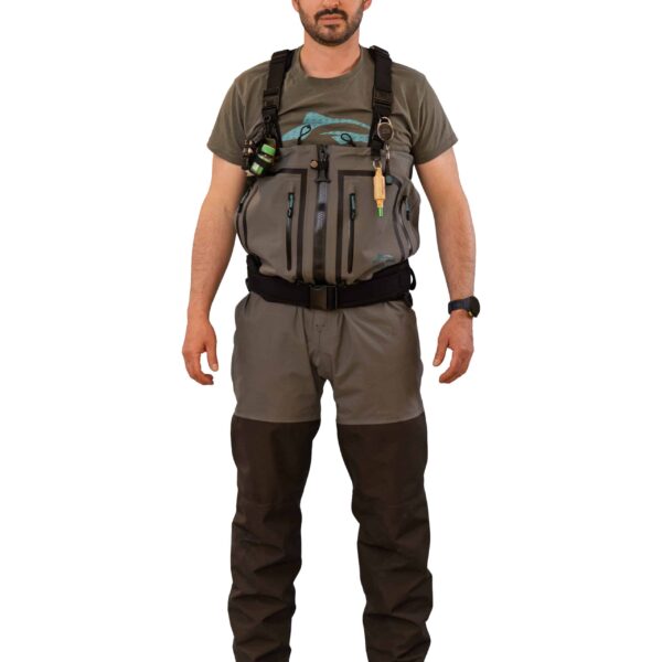 Nouveau Précommande waders respirants 5 Couches Expert II ZIP